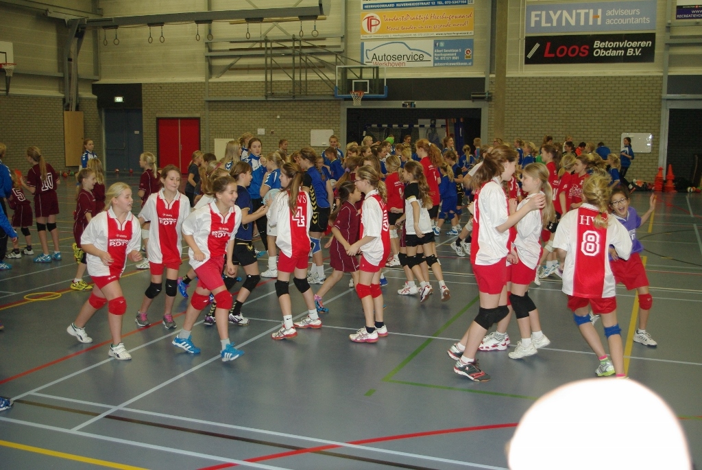 Handbal Vaardigheidstest  21-12-2013 