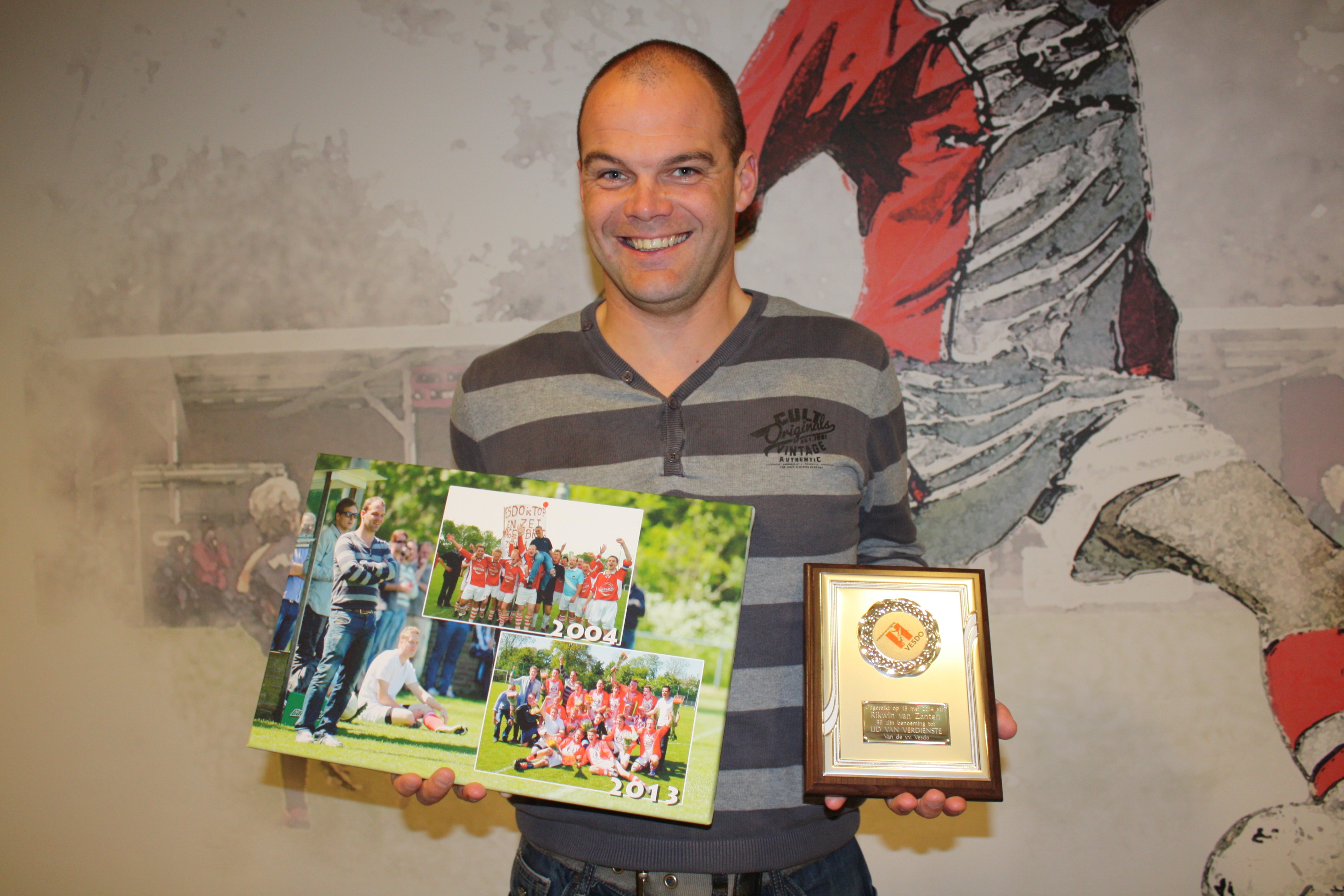 Rikwin van Zanten benoemd tot Lid van Verdienste