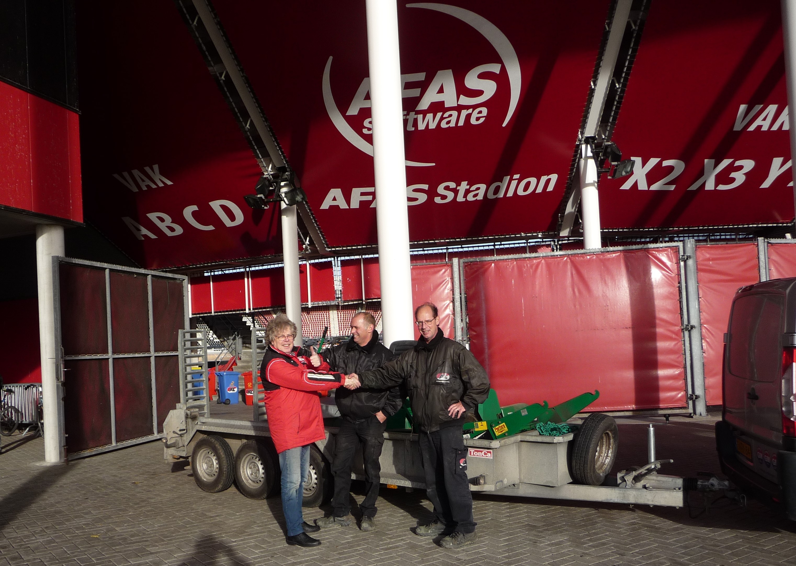 Dubbele transfer van AZ naar Vesdo rond